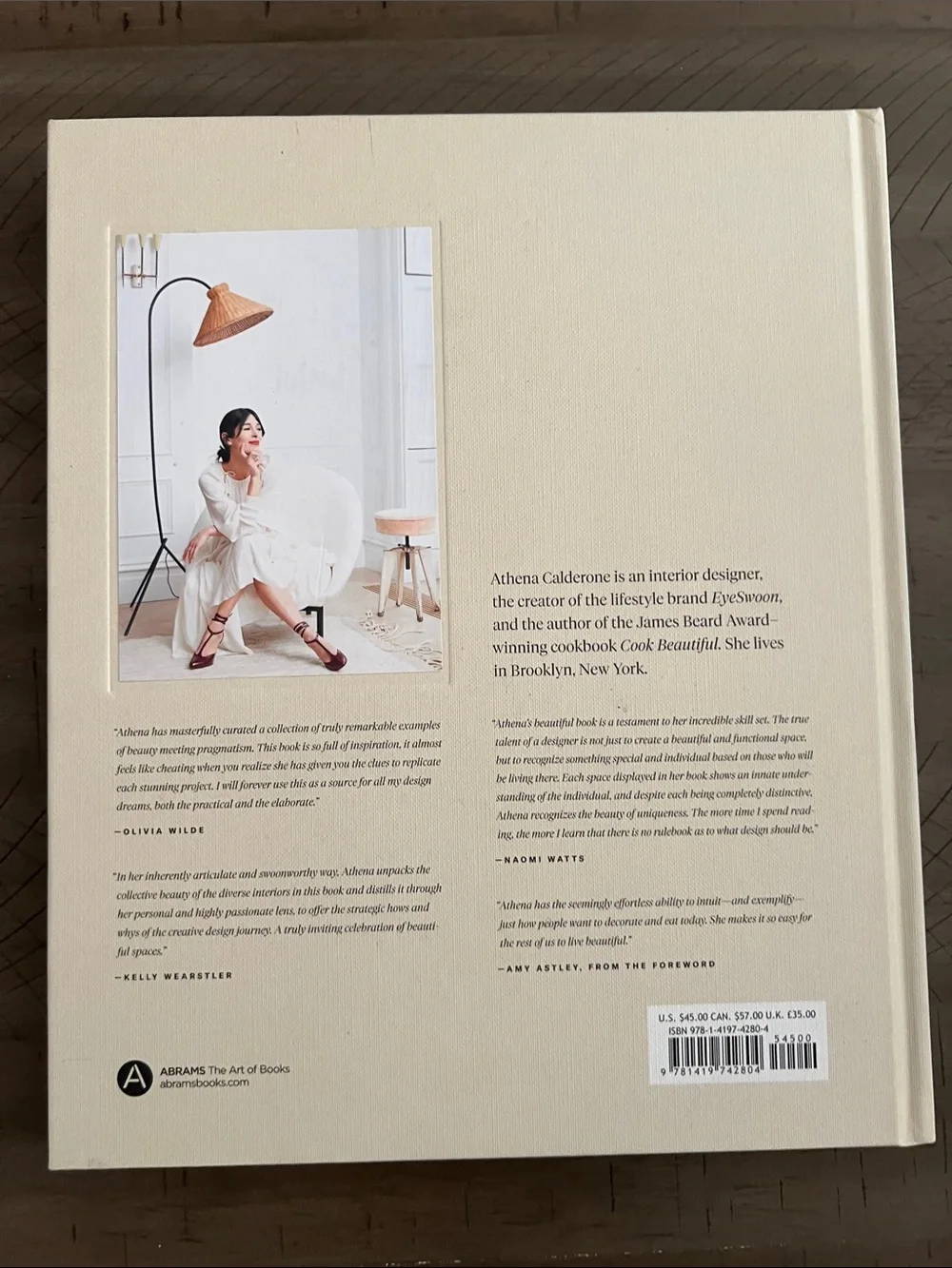 Live Beautiful by Athena Calderone Hardcover Coffee Table Book